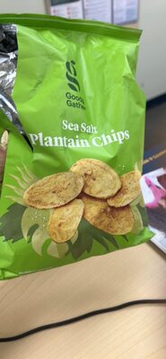 Sea Salt Plantain Chips, Sea Salt