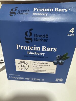 Blueberry Protein Bars, Blueberry