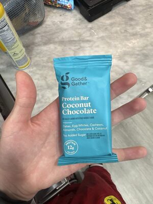 Coconut Chocolate Protein Bars, Coconut Chocolate