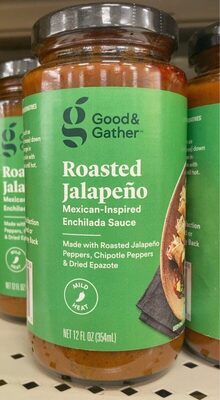 Roasted Jalapeno Mexican-Inspired Enchilada Sauce, Roasted Jalapeno