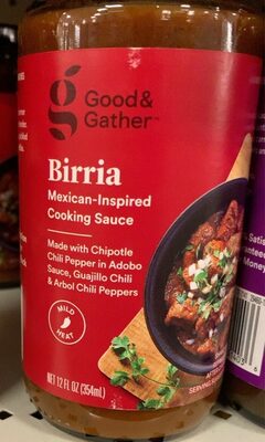 Birria Mexican-Inspired Cooking Sauce, Birria