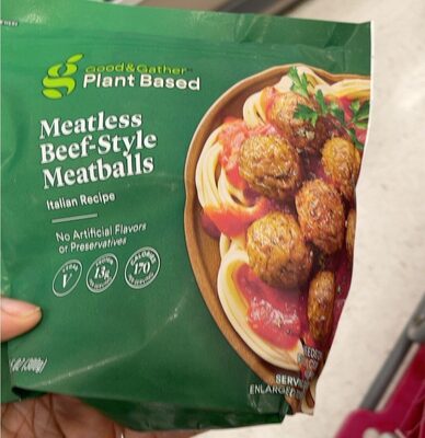 Beef-Style Meatless Meatballs, Beef-Style