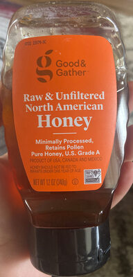 North American Raw & Unfiltered Honey, North American