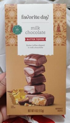 Milk Chocolate Butter Toffee, Milk Chocolate