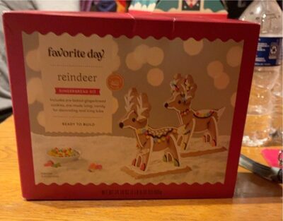 Reindeer Gingerbread Kit, Reindeer