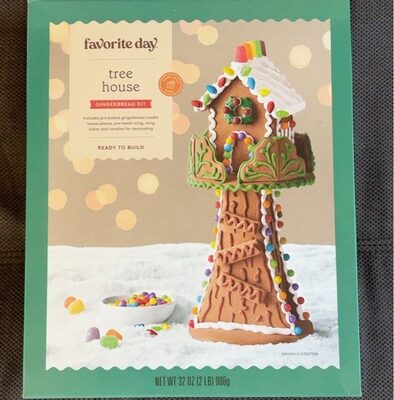 Tree House Gingerbread Kit, Tree House