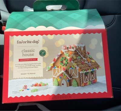 Classic House Gingerbread Kit, Classic House