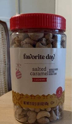 Salted Caramel Cashews, Salted Caramel