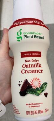 Peppermint Mocha Non-Dairy Oatmilk Creamer, Peppermint Mocha