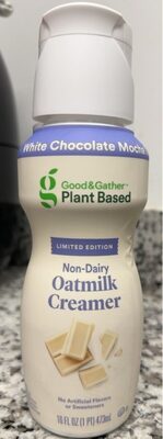 White Chocolate Mocha Non-Dairy Oatmilk Creamer, White Chocolate Mocha
