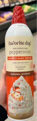 Peppermint Whipped Dairy Topping, Peppermint