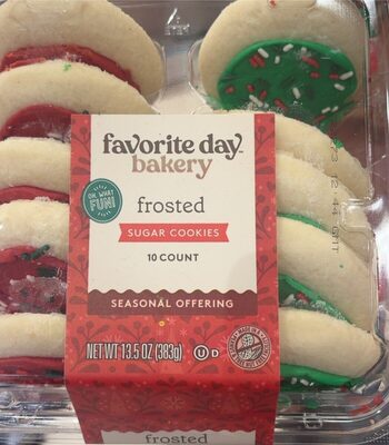 Frosted Sugar Cookies, Frosted Sugar