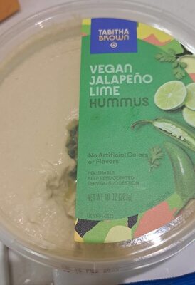Vegan Jalapeno Lime Hummus, Vegan Jalapeno Lime