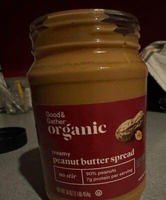 Creamy No Stir Peanut Butter Spread, Creamy