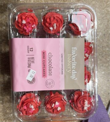 Chocolate Mini Cupcakes, Chocolate