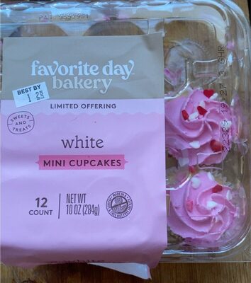 Vanilla Mini Cupcakes, Vanilla