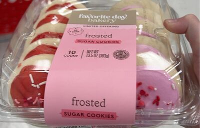 Frosted Sugar Cookies, Frosted Sugar