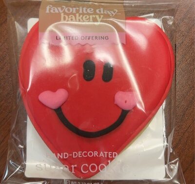Sugar Hand-Decorated Cookie, Sugar