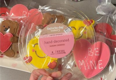 Sugar Hand-Decorated Cookies, Sugar