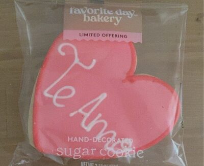 Sugar Hand-Decorated Cookie, Sugar
