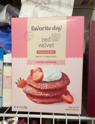 Red Velvet Pancake Mix, Red Velvet