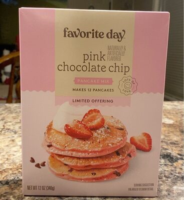 Pink Chocolate Chip Pancake Mix, Pink Chocolate Chip