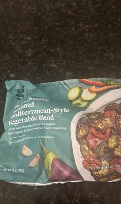 Seasoned Mediterranean-Style Vegetable Blend For Oven Roasting, Seasoned Mediterranean-Style Vegetable