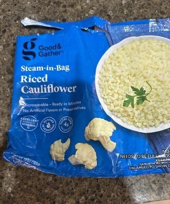 Steam-In-Bag Riced Cauliflower
