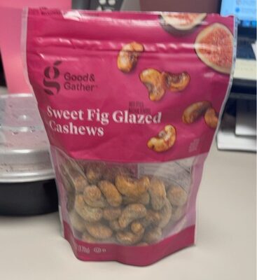 Sweet Fig Glazed Cashews, Sweet Fig Glazed
