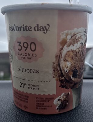 S'Mores Chocolate And Marshmallow-Flavored Reduced Fat Ice Cream With A Graham Cracker Swirl And Chocolaty Chunks, S'Mores