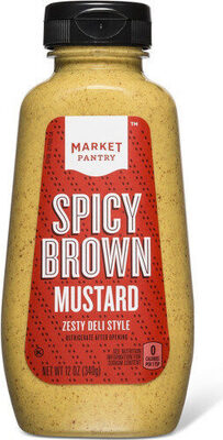 Spicy Brown Zesty Deli Style Mustard, Spicy Brown