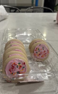 Frosted Sugar Cookies, Frosted Sugar