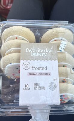 Frosted Sugar Cookies, Frosted Sugar