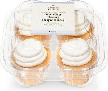 Vanilla Filled Cupcakes, Vanilla