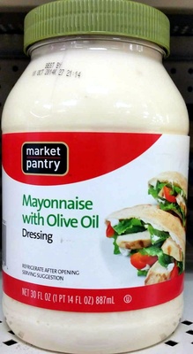 Market Pantry, Mayonnaise Dressing, Extra Virgin Olive Oil, Extra Virgin Olive Oil