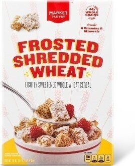Frosted Shredded Wheat Sweetened Whole Wheat Cereal, Frosted Shredded Wheat