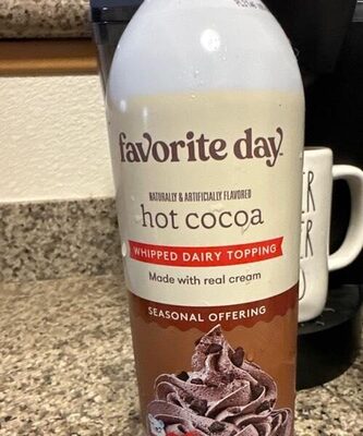 Hot Cocoa Whipped Dairy Topping, Hot Cocoa