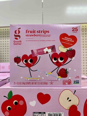 Strawberry Fruit Strips, Strawberry