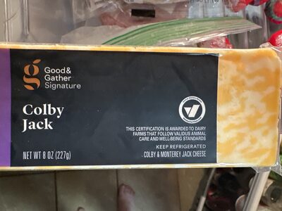 Colby Jack Colby & Monterey Jack Cheese, Colby Jack