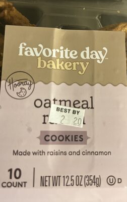 Oatmeal Raisin Cookies, Oatmeal Raisin