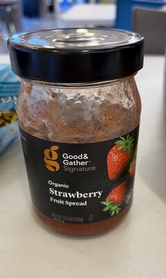 Strawberry Organic Fruit Spread, Strawberry