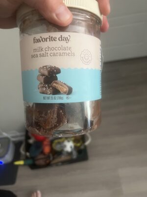 Milk Chocolate Sea Salt Caramels, Milk Chocolate Sea Salt