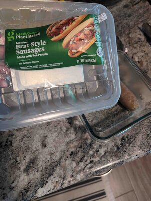 Brat-Style Meatless Sausages, Brat-Style