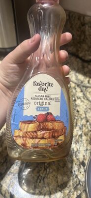 Original Sugar Free Reduced Calorie Syrup, Original