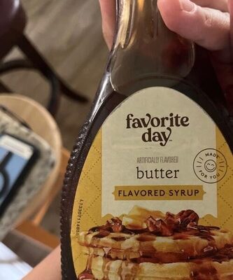 Butter Flavored Syrup, Butter