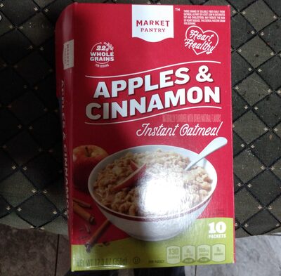 Apples & Cinnamon Instant Oatmeal, Apples & Cinnamon