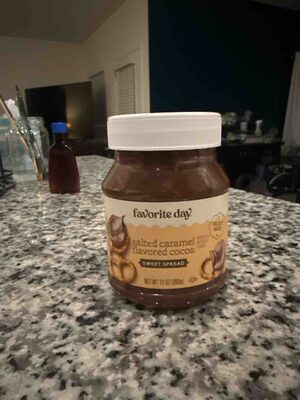 Salted Caramel Flavored Cocoa Sweet Spread, Salted Caramel