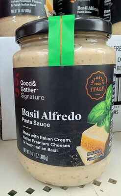 Basil Alfredo Pasta Sauce, Basil Alfredo