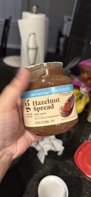 Hazelnut Spread With Cocoa, Hazelnut