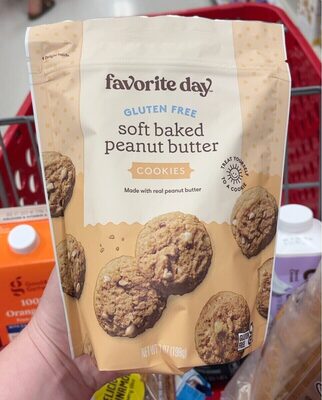 Peanut Butter Soft Baked Cookies, Peanut Butter